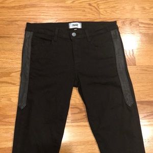 Paige black skinny jeans